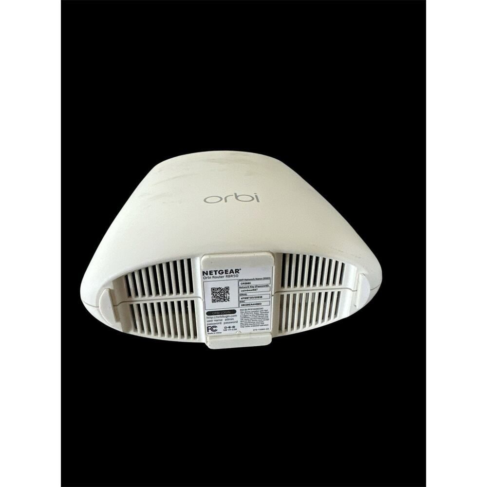 NETGEAR Orbi RBR50 WiFi Router and RBS50 Satellite Extender - Picture 3 of 5